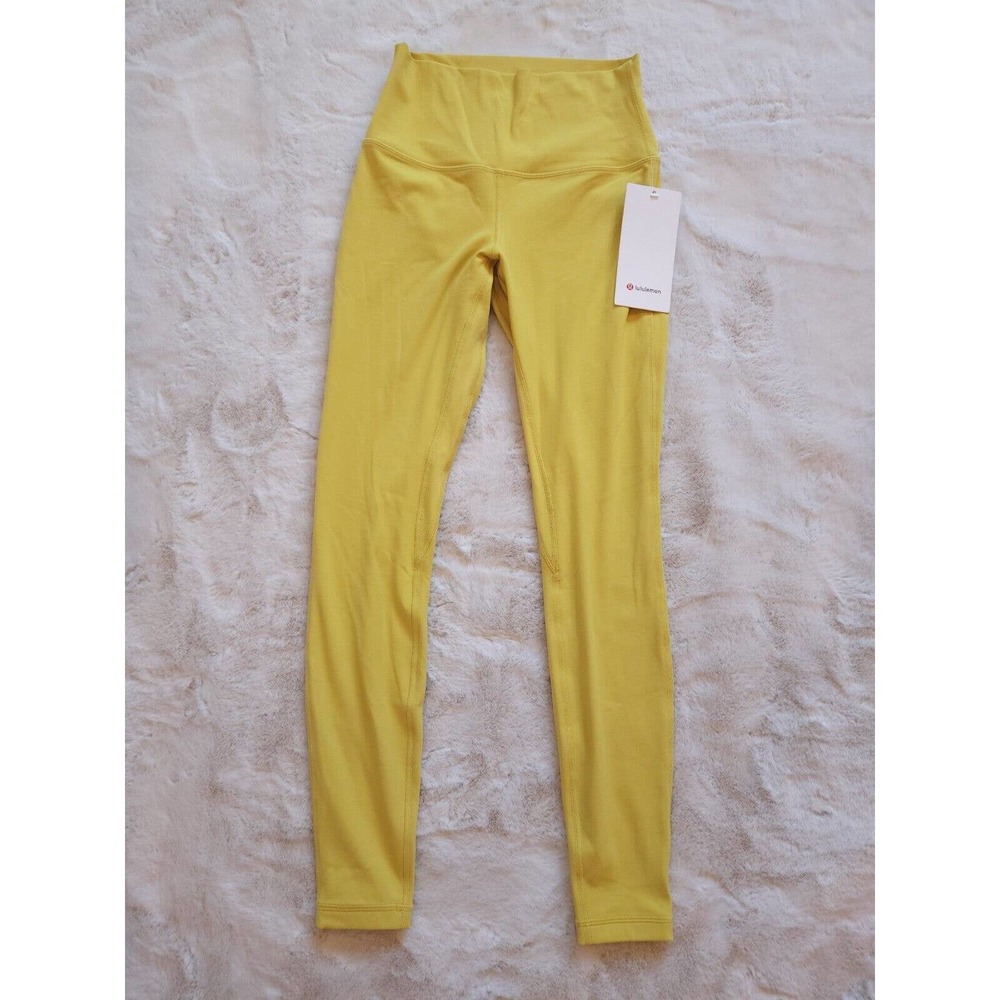 lululemon athletica High-Rise Yellow Leggings